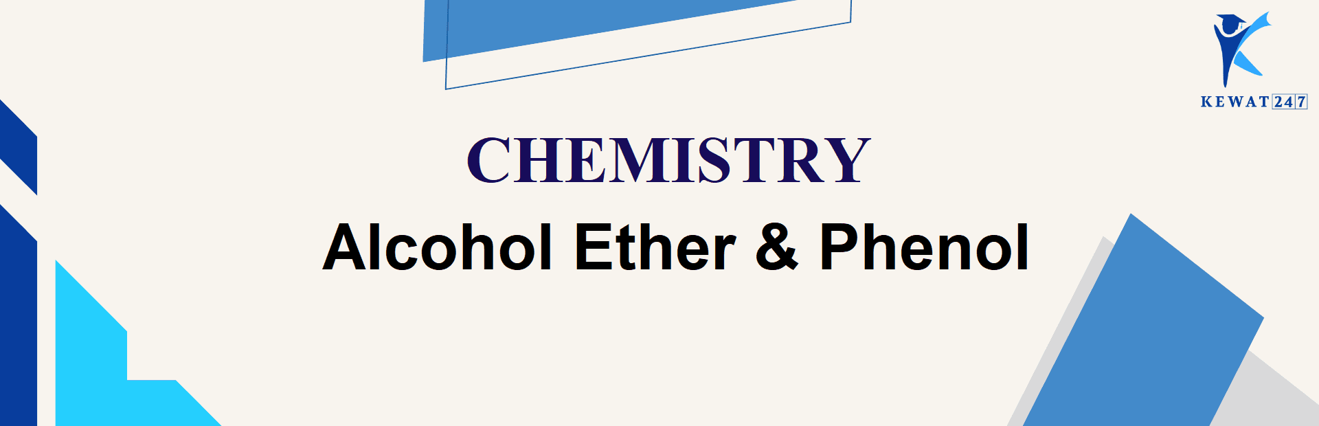 Alcohol Ether Phenol